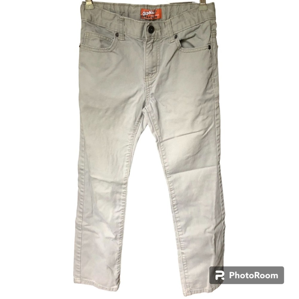 Old Navy Kids Skinny Adjustable Gray Jeans Size 8